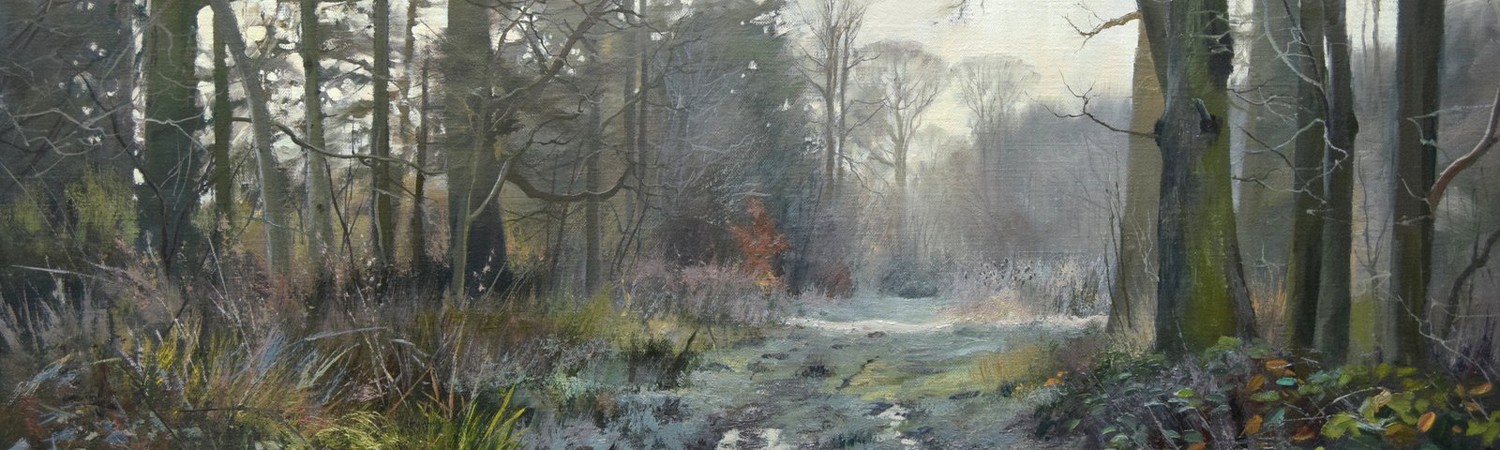 Frosty Bridleway - 1500x450